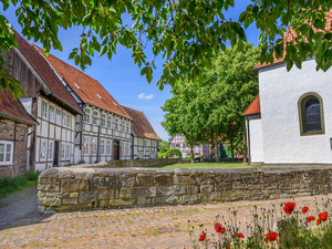 Kirchweg an der evangelischen Kirche